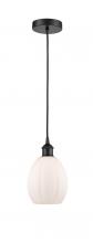 Innovations Lighting 616-1P-BK-G81-LED - Eaton - 1 Light - 6 inch - Matte Black - Cord hung - Mini Pendant