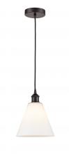 Innovations Lighting 616-1P-OB-GBC-81-LED - Berkshire - 1 Light - 8 inch - Oil Rubbed Bronze - Cord hung - Mini Pendant