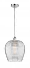 Innovations Lighting 616-1P-PC-G462-12-LED - Norfolk - 1 Light - 12 inch - Polished Chrome - Cord hung - Mini Pendant