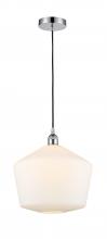 Innovations Lighting 616-1P-PC-G651-12-LED - Cindyrella - 1 Light - 12 inch - Polished Chrome - Cord hung - Mini Pendant