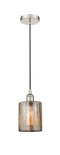 Innovations Lighting 616-1P-PN-G116-LED - Cobbleskill - 1 Light - 5 inch - Polished Nickel - Cord hung - Mini Pendant