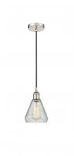 Innovations Lighting 616-1P-PN-G275-LED - Conesus - 1 Light - 6 inch - Polished Nickel - Cord hung - Mini Pendant