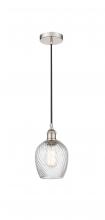 Innovations Lighting 616-1P-PN-G292-LED - Salina - 1 Light - 6 inch - Polished Nickel - Cord hung - Mini Pendant