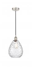 Innovations Lighting 616-1P-PN-G372-LED - Waverly - 1 Light - 8 inch - Polished Nickel - Cord hung - Mini Pendant