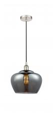 Innovations Lighting 616-1P-PN-G93-L-LED - Fenton - 1 Light - 11 inch - Polished Nickel - Cord hung - Mini Pendant