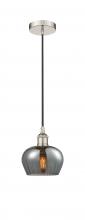 Innovations Lighting 616-1P-PN-G93-LED - Fenton - 1 Light - 7 inch - Polished Nickel - Cord hung - Mini Pendant