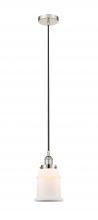 Innovations Lighting 616-1PH-PN-G181-LED - Canton - 1 Light - 6 inch - Polished Nickel - Cord hung - Mini Pendant