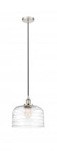 Innovations Lighting 616-1PH-PN-G713-L-LED - Bell - 1 Light - 12 inch - Polished Nickel - Cord hung - Mini Pendant