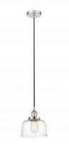 Innovations Lighting 616-1PH-PN-G713-LED - Bell - 1 Light - 8 inch - Polished Nickel - Cord hung - Mini Pendant