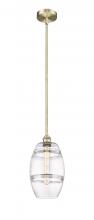 Innovations Lighting 616-1S-AB-G557-8CL - Vaz - 1 Light - 8 inch - Antique Brass - Cord hung - Mini Pendant