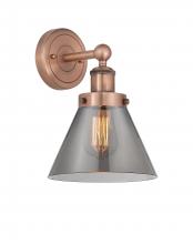 Innovations Lighting 616-1W-AC-G43 - Cone - 1 Light - 8 inch - Antique Copper - Sconce