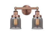 Innovations Lighting 616-2W-AC-G53 - Bell - 2 Light - 14 inch - Antique Copper - Bath Vanity Light