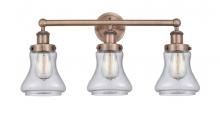 Innovations Lighting 616-3W-AC-G194 - Bellmont - 3 Light - 24 inch - Antique Copper - Bath Vanity Light