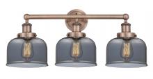 Innovations Lighting 616-3W-AC-G73 - Bell - 3 Light - 26 inch - Antique Copper - Bath Vanity Light