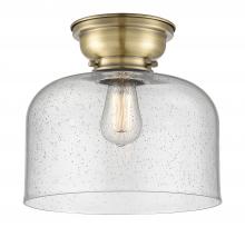 Innovations Lighting 623-1F-AB-G74-L-LED - Bell - 1 Light - 12 inch - Antique Brass - Flush Mount