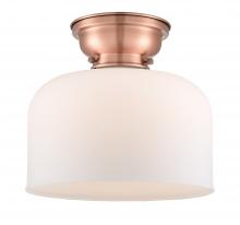 Innovations Lighting 623-1F-AC-G71-L-LED - Bell - 1 Light - 12 inch - Antique Copper - Flush Mount