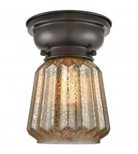 Innovations Lighting 623-1F-OB-G146-LED - Chatham - 1 Light - 7 inch - Oil Rubbed Bronze - Flush Mount