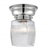 Innovations Lighting 623-1F-PC-G302-LED - Colton - 1 Light - 6 inch - Polished Chrome - Flush Mount