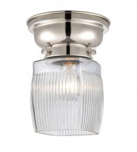Innovations Lighting 623-1F-PN-G302-LED - Colton - 1 Light - 6 inch - Polished Nickel - Flush Mount