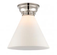 Innovations Lighting 623-1F-PN-G41-L-LED - Cone - 1 Light - 12 inch - Polished Nickel - Flush Mount