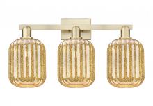 Innovations Lighting 716-3W-AB-G460-7ME - Preston - 3 Light - 26 inch - Antique Brass - Bath Vanity Light