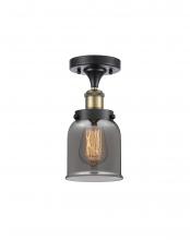 Innovations Lighting 916-1C-BAB-G53-LED - Bell - 1 Light - 5 inch - Black Antique Brass - Semi-Flush Mount
