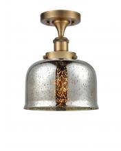 Innovations Lighting 916-1C-BB-G78-LED - Bell - 1 Light - 8 inch - Brushed Brass - Semi-Flush Mount
