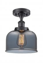 Innovations Lighting 916-1C-BK-G73-LED - Bell - 1 Light - 8 inch - Matte Black - Semi-Flush Mount