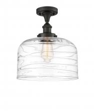Innovations Lighting 916-1C-OB-G713-L-LED - Bell - 1 Light - 12 inch - Oil Rubbed Bronze - Semi-Flush Mount