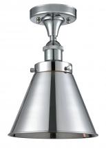 Innovations Lighting 916-1C-PC-M13-PC-LED - Appalachian - 1 Light - 7 inch - Polished Chrome - Semi-Flush Mount