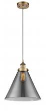 Innovations Lighting 916-1P-BB-G43-L - Cone - 1 Light - 12 inch - Brushed Brass - Cord hung - Mini Pendant