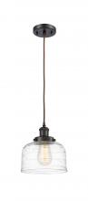 Innovations Lighting 916-1P-OB-G713-LED - Bell - 1 Light - 8 inch - Oil Rubbed Bronze - Cord hung - Mini Pendant