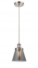 Innovations Lighting 916-1P-SN-G63-LED - Cone - 1 Light - 6 inch - Brushed Satin Nickel - Cord hung - Mini Pendant
