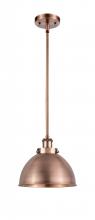 Innovations Lighting 916-1S-AC-MFD-10-AC-LED - Derby - 1 Light - 10 inch - Antique Copper - Pendant