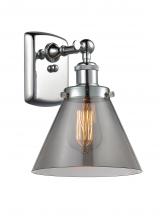 Innovations Lighting 916-1W-PC-G43-LED - Cone - 1 Light - 8 inch - Polished Chrome - Sconce