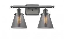 Innovations Lighting 916-2W-OB-G63-LED - Cone - 2 Light - 16 inch - Oil Rubbed Bronze - Bath Vanity Light