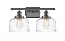 Innovations Lighting 916-2W-OB-G713-LED - Bell - 2 Light - 18 inch - Oil Rubbed Bronze - Bath Vanity Light