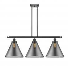Innovations Lighting 916-3I-OB-G43-L-LED - Cone - 3 Light - 36 inch - Oil Rubbed Bronze - Stem Hung - Island Light