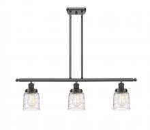 Innovations Lighting 916-3I-OB-G513-LED - Bell - 3 Light - 36 inch - Oil Rubbed Bronze - Stem Hung - Island Light