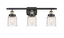 Innovations Lighting 916-3W-BAB-G513-LED - Bell - 3 Light - 26 inch - Black Antique Brass - Bath Vanity Light