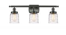 Innovations Lighting 916-3W-OB-G513-LED - Bell - 3 Light - 26 inch - Oil Rubbed Bronze - Bath Vanity Light