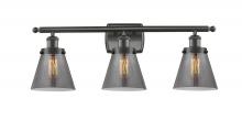 Innovations Lighting 916-3W-OB-G63-LED - Cone - 3 Light - 26 inch - Oil Rubbed Bronze - Bath Vanity Light