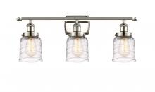 Innovations Lighting 916-3W-PN-G513-LED - Bell - 3 Light - 26 inch - Polished Nickel - Bath Vanity Light