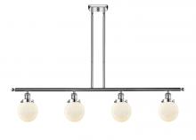 Innovations Lighting 916-4I-PC-G201-6-LED - Beacon - 4 Light - 48 inch - Polished Chrome - Stem Hung - Island Light