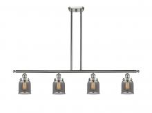 Innovations Lighting 916-4I-SN-G53-LED - Bell - 4 Light - 48 inch - Brushed Satin Nickel - Stem Hung - Island Light
