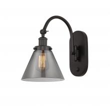 Innovations Lighting 918-1W-OB-G43-LED - Cone - 1 Light - 8 inch - Oil Rubbed Bronze - Adjustable Swing Arm