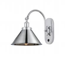 Innovations Lighting 918-1W-PC-M10-PC-LED - Briarcliff - 1 Light - 10 inch - Polished Chrome - Adjustable Swing Arm
