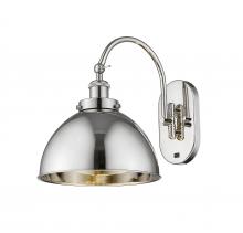 Innovations Lighting 918-1W-PN-MFD-10-PN-LED - Ballston Urban - 1 Light - 10 inch - Polished Nickel - Adjustable Swing Arm