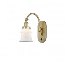 Innovations Lighting 918-1W-SG-G181S-LED - Canton - 1 Light - 7 inch - Satin Gold - Adjustable Swing Arm