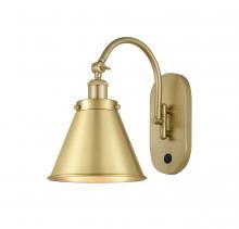Innovations Lighting 918-1W-SG-M13-SG-LED - Appalachian - 1 Light - 8 inch - Satin Gold - Adjustable Swing Arm